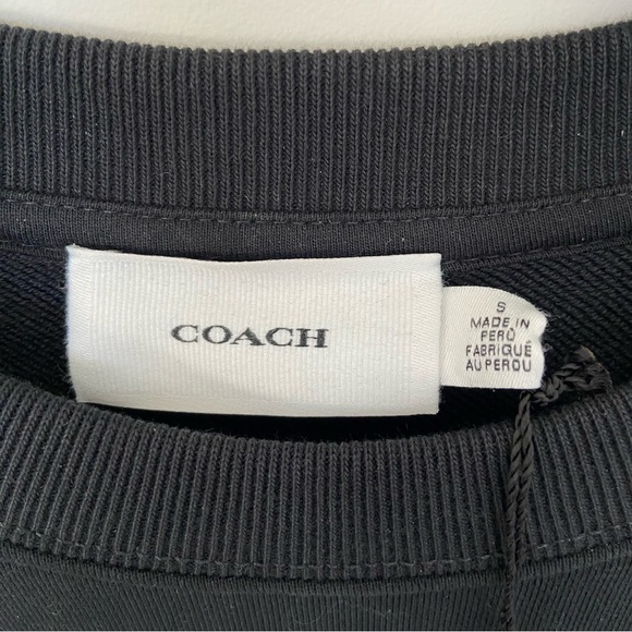 Coach Black Sweater with Sequin Cherry Design - Picture 5 of 7